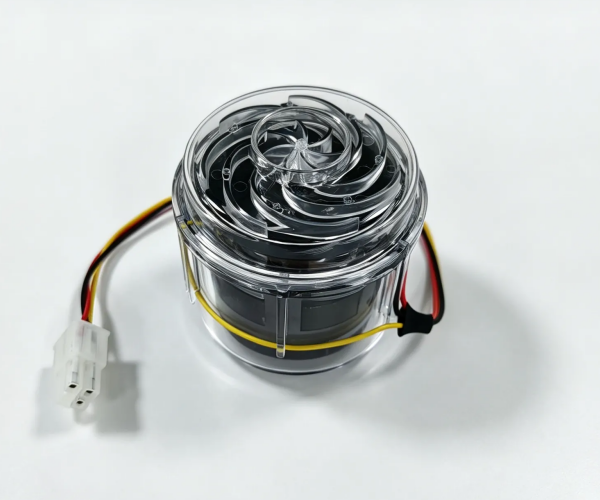 Product image of the BA5060H24B 24V high-pressure, high-speed CPAP centrifugal blower .png